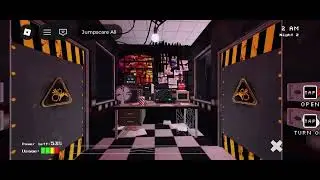 Zase zkou&scaron;&iacute;m fnaf 1 druhou noc v robloxu