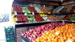 Wooden Fruit Stand, Wooden Vegetable Rack