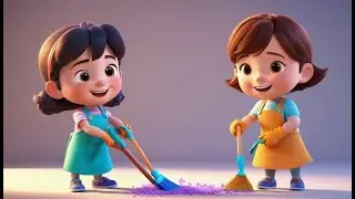 Let&rsquo;s Clean Up the Mess Together | Fun Cleanup Song for Kids | Toddlers&rsquo; Learning Rhyme