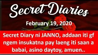 SECRET DIARIES FEB 19, 2020.