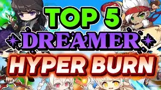 MapleStory TOP 5 Classes to HYPER BURN in Dreamer GO WEST
