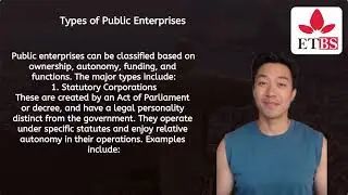 BUSINESS STRUCTURES AND LEGAL FORMATION Module 4  Public Enterprises; Meaning, Types, Features, and