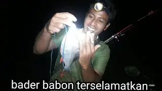mancing malam target ikan baung/bekel.tanpa diduga dapet ikan ginian. #brantas#arusderas