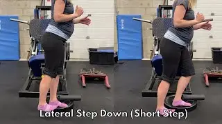 Lateral Step Down (Short Step)