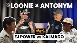 LOONIE &times; ANTONYM | BREAK IT DOWN: Rap Battle Review E346 | HIRAYA BATTLEGROUNDS: EJ POWER vs KALMADO