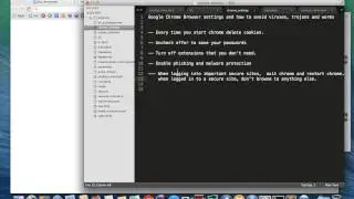 Secure and safe Google Chrome Browser settings in 5 minutes