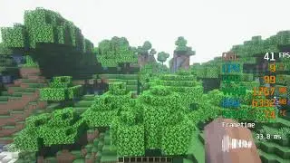 AMD Radeon RX 560 -- AMD Ryzen 5 3600 -- Minecraft FPS Test BSL