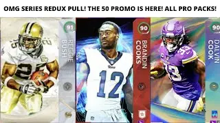 OMG! HUGE SERIES REDUX PULL! THE 50 PROMO IS HERE! ALL PRO FANTASY PACKS! MADDEN 21 ULTIMATE TEAM!