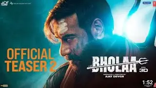 Bholaa official ll Trailer ll Ajay Devgn !! Tabu !! Bholaa Max IMAX 3D ll 30th March 2023