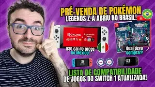 NSO CAI DE PRE&Ccedil;O NO M&Eacute;XICO! LISTA DA RETROCOMPATIBILIDADE ATUALIZADA! NATE THE HATE FALA DA DIRECT!