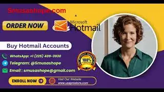 Buy Hotmail Accounts Online | Safe, Verified &&nbsp;Fast&nbsp;Setup #hotmail #smusashope