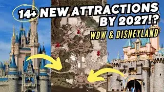 24 NEW Disney Attractions by 2030?! | Disney World & Disneyland 5-Year Calendar | Ride Opening Dates