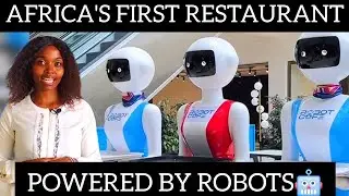 Robot Cafe: Africa's First Restaurant Powered by Robots in #nairobi