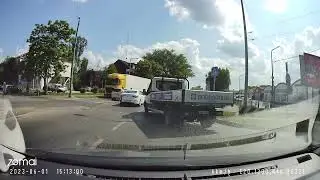 Baleset ut&aacute;n - Szeged - V&aacute;s&aacute;rhelyi - Pulz utca sarka