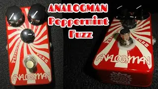 ANALOG MAN PEPPERMINT FUZZ Guitar Pedal Demo