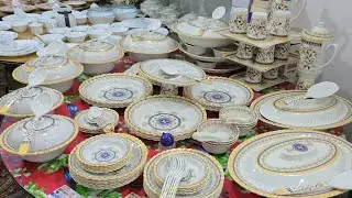 MELAMAINE DINNER SET 90PC 4500 FIXED PRICE HIGH QUILTY BEST PRICE #viralvideo #crockery #hyderabad 