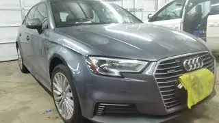 Paintless Dent Repair Aluminum Audi fender smash