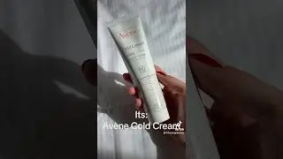 Avene Cold Cream - best French pharmacy lotion you can&rsquo;t buy in the US 😭 #skincare