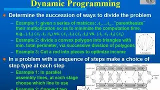 8a  Dynamic Programming, Part 1
