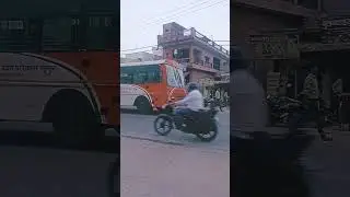 roadways bus lovers 💞💞#automobile #travel #vlog #upsrtc #busrace #roadwaysbus