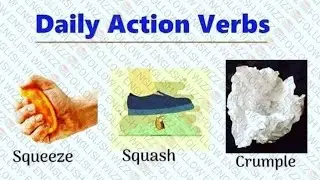 Phones sounds for Toddlers {Squeeze Squash Crumple} English with pictures and vice #english #abcd