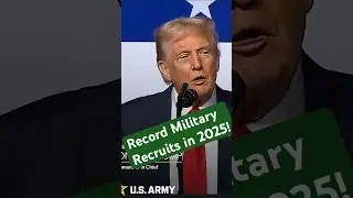 Record Military Recruitment in 2025!! #militaryexam#usarmy #military