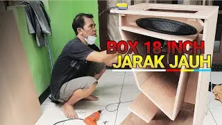 box subwoofer 18 inch lapangan model long throw
