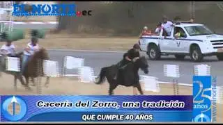 Cacer&iacute;a del Zorro, una tradici&oacute;n que cumple 40 a&ntilde;os
