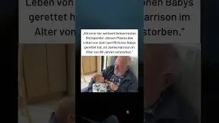 🩸❤️ Der Mann, dessen Blut &uuml;ber 2 Mio. Babys rettete &ndash; Abschied von James Harrison