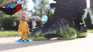 Nike Foamposite Paranorman + Glow In The Dark On Feet (eXimus Beat)