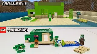 LEGO Minecraft The Turtle Beach House in Minecraft
