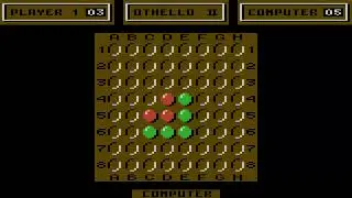 ATARI 8BIT XL XE OTHELLO 2 II OTHELLO2 Michael Guntersdorfer Sawfish Software 1990 400 800 600 1200