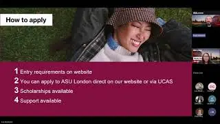ASU London Info Session - Scholarships and Cost comparison - 15 Jan