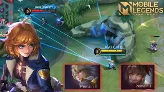 SOLO BEATRIX VS PRO WANWAN AND KIMMY || BEST BUILD BEATRIX