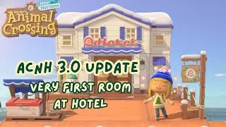 Animal Crossing 3.0 Update Gameplay! Decorating My First Hotel Room
