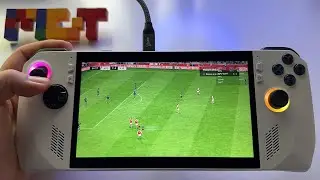 Fifa 23 | Asus Rog ALLY 1080p gameplay | 8GB VRAM, 1080p, hypermotion 2, 70 FPS