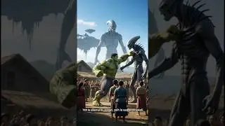 Hulk ne bachai Dharti 👽💥 | Alien Attack Fail#trendinghulk #desihulk#hulk#ai