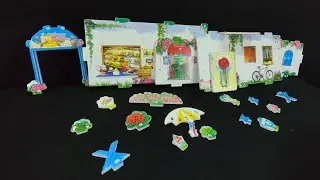 Satisfying 3D Paper Puzzle Build: ✨The Cute Ice Cream Factory 🍦 mini house 🏠