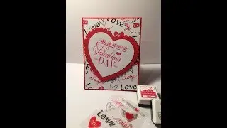 Create at home with G DTP valentine background