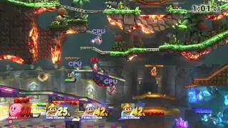 Super Smash Bros. For Wii U - Kirby's Crazy Appetite (Hard) Event