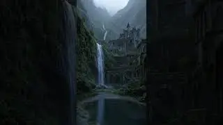 A Castle Drifting Through Darkness & Silence. Lost in Time. #shorts #castles