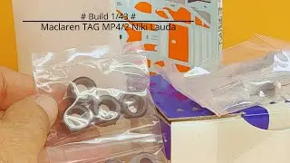 F1 Maclaren TAG MP4/2 Niki Lauda 1984 Tameo F1 World Champion Metal Scale Kit