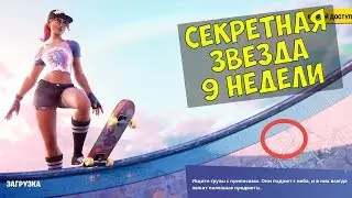 Fortnite Secret star (BP level) week 9 season 9 + Cheat Sheet