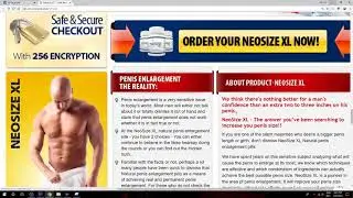 NEOSIZE XL Penis Enlargement Pill Review