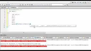 C programming tutorial for swapping using three variable