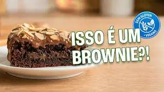 O Melhor Brownie Vegano Sem Gl&uacute;ten | Saud&aacute;vel e Anti-inflamat&oacute;rio