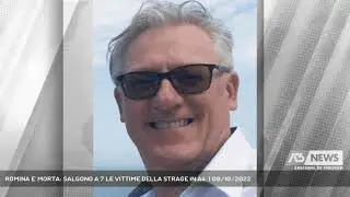 ROMINA E' MORTA: SALGONO A 7 LE VITTIME DELLA STRAGE IN A4  | 09/10/2022