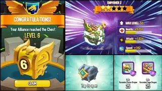 #325. Dragon city | Empower 2 - Ascended Sage Dragon | Open a new silver supreme chest.