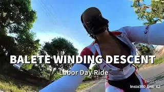 Balete Winding Descent