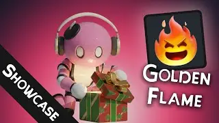 Powerup Showcase: Golden Flame | Atomic Blastman #gaming #indiegame #games #tutorial